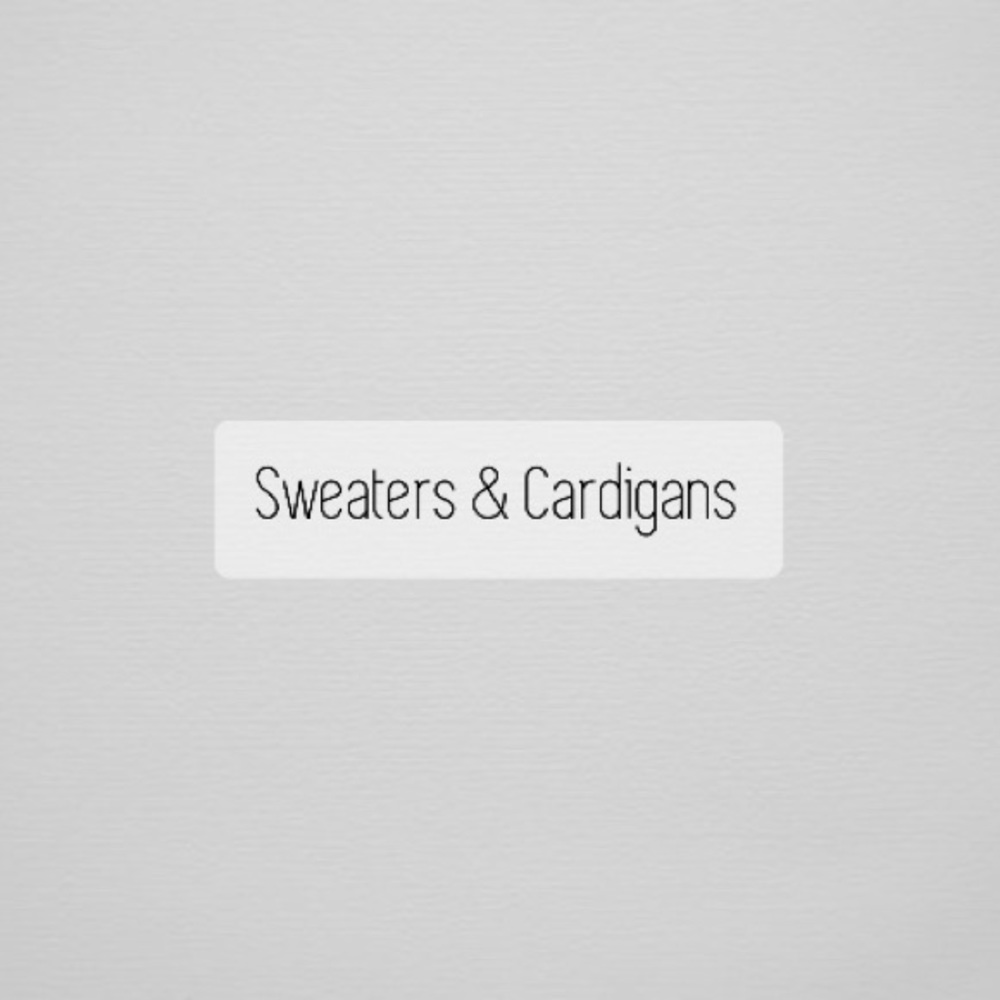 Sweaters & Cardigans